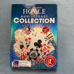 Hoyle Anniversary Collection PC Mac DVD-ROM Card Casino Board Games 175+ Games